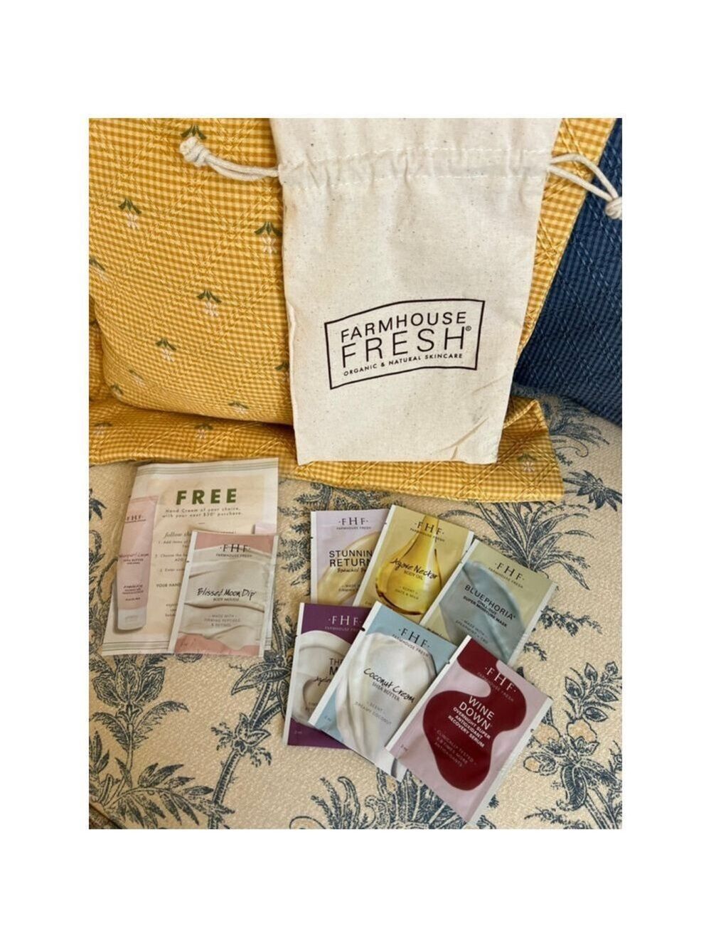 Farmhouse Fresh Skincare Samples